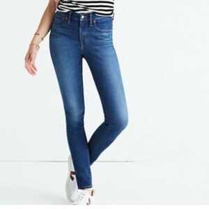 Madewell Women's Skinny Skinny Stretch Jeans in Blue, Sz 25. Pre-Owned